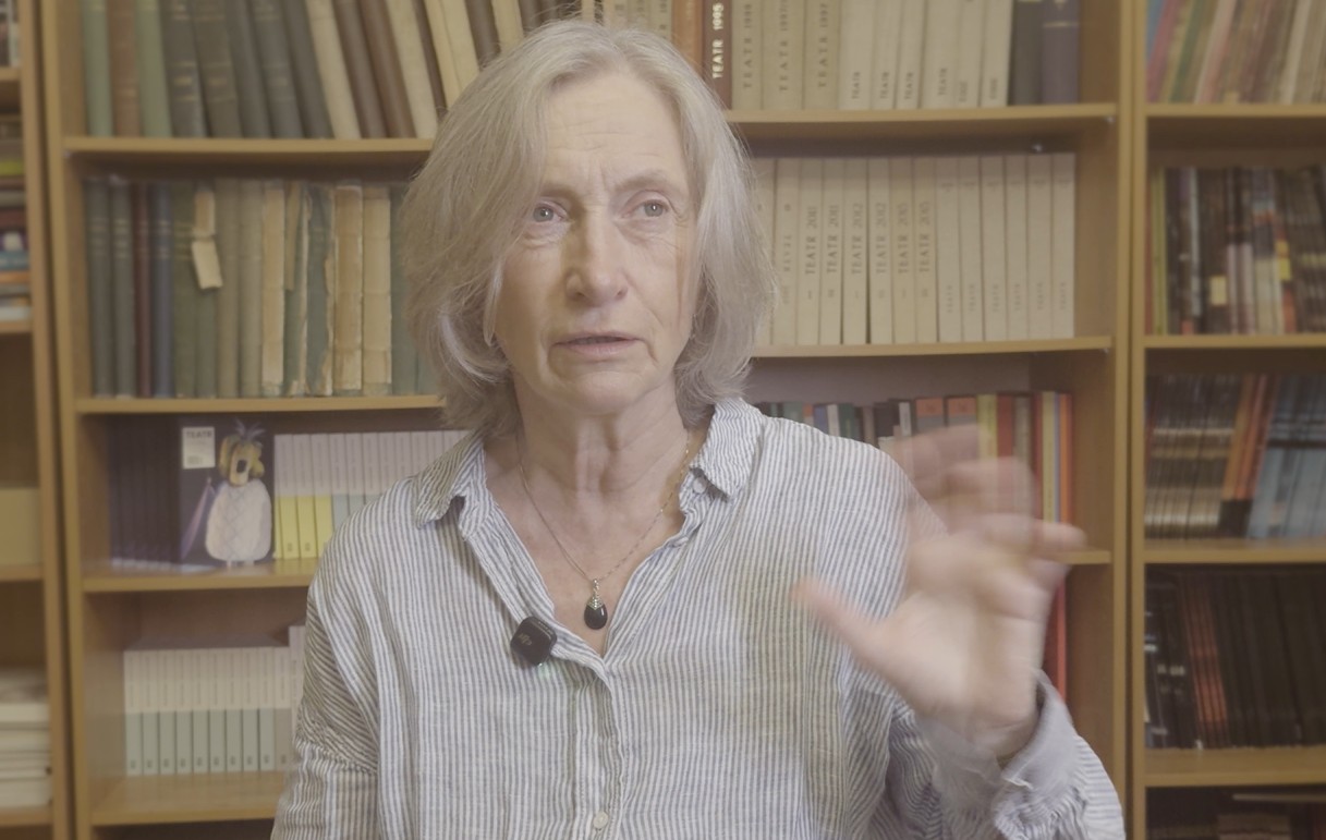 TEATR TV: Trzy zdjęcia z MAŁGORZATĄ HAJEWSKĄ-KRZYSZTOFIK